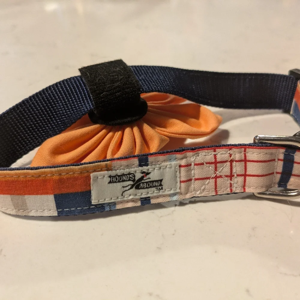 Flower Dog collar